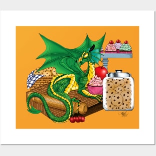 Kitchen Dragon Posters and Art